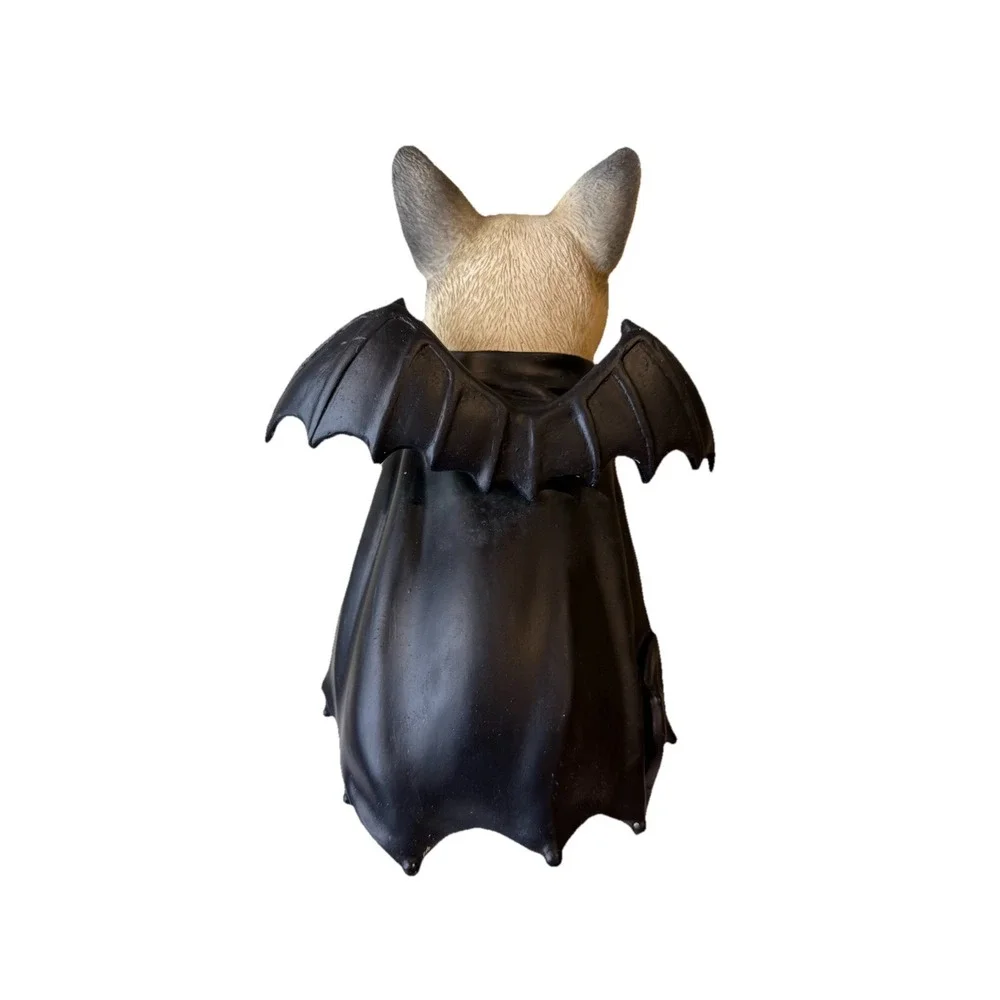 NWT Humane‎ Society Halloween Dracula Frenchie French Bulldog Dog Statue